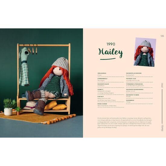 Modieuze poppen haken - Forte Creatief haakboek | hobbygigant.nl