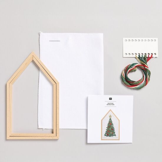 Kerstboom borduren - Rico Design borduurpakket | hobbygigant.nl Kerstboom borduren - Rico Design borduurpakket | hobbygigant.nl