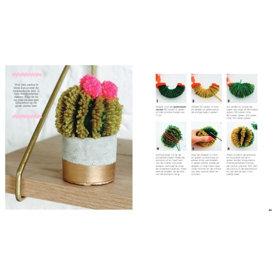 Creatief met pompons - Forte Creatief knutselboek | hobbygigant.nl Creatief met pompons - Forte Creatief knutselboek | hobbygigant.nl