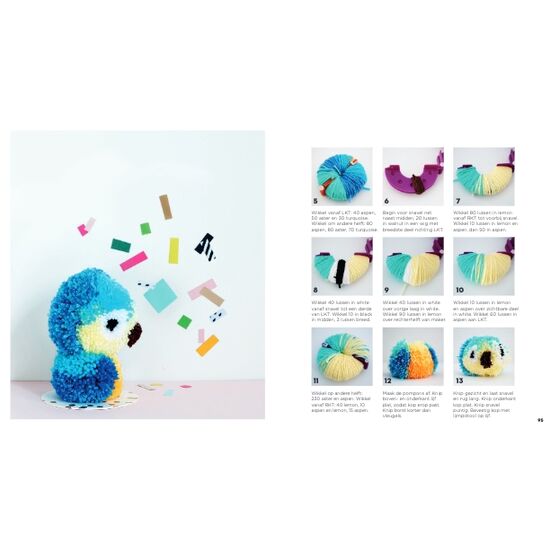 Creatief met pompons - Forte Creatief knutselboek | hobbygigant.nl Creatief met pompons - Forte Creatief knutselboek | hobbygigant.nl