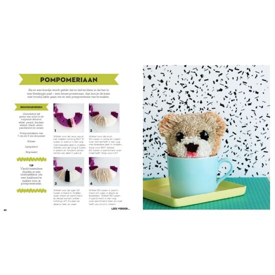 Creatief met pompons - Forte Creatief knutselboek | hobbygigant.nl Creatief met pompons - Forte Creatief knutselboek | hobbygigant.nl