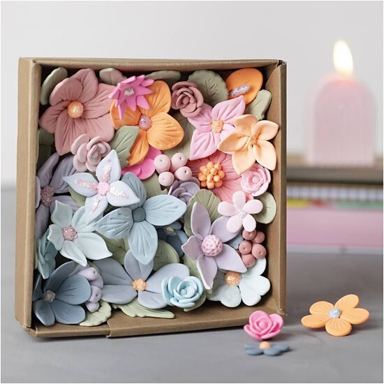 Bloemen boetseren - hobbyset Creativ Company | hobbygigant.nl Bloemen boetseren - hobbyset Creativ Company | hobbygigant.nl