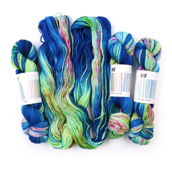 Hedgehog Fibres Sock Yarn | handgeverfde sokkenwol | hobbygigant.nl