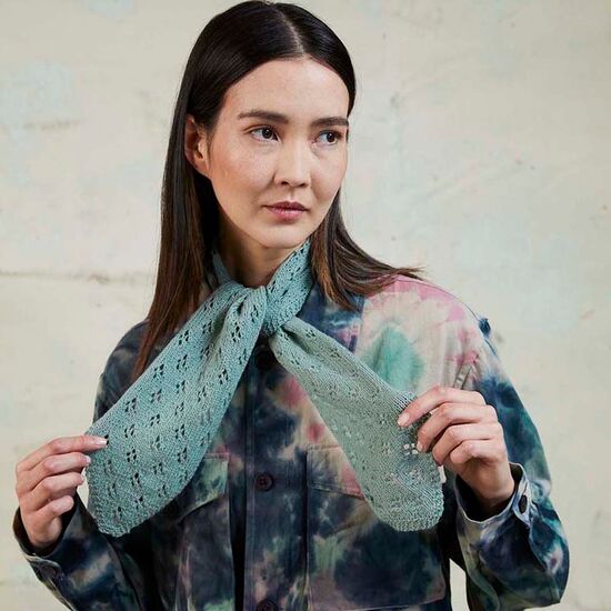 Kort cashmere damessjaaltje Olivia breien - Lang Yarns breipakket | hobbygigant.nl
