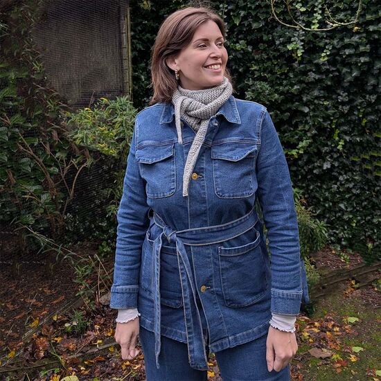 Sjaaltje Rina met I-cord breien - Hobby Gigant breipakket | hobbygigant.nl