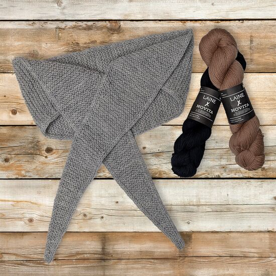 Sjaaltje Rina met I-cord breien - Hobby Gigant breipakket | hobbygigant.nl
