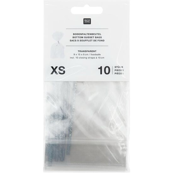 Transparante cadeau zakjes - XS - Rico Design | hobbygigant.nl Transparante cadeau zakjes - XS - Rico Design | hobbygigant.nl