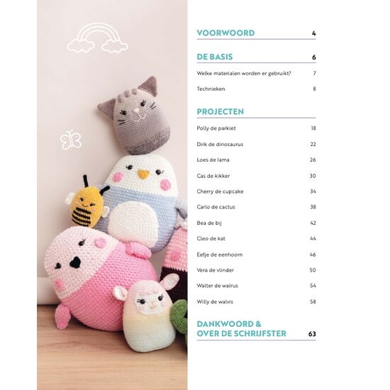 Squishies haken - Deltas haakboek | hobbygigant.nl