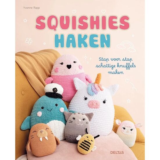 Squishies haken - Deltas haakboek | hobbygigant.nl