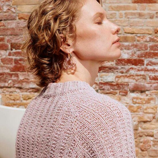 Zomerse damestrui top down breien - Lang Yarns breipakket | hobbygigant.nl