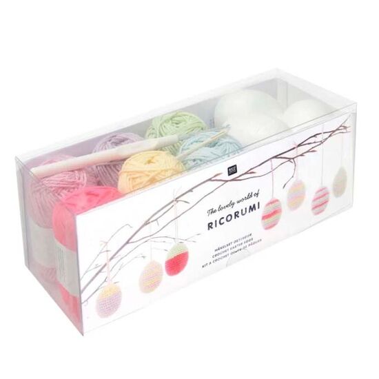 Paaseitjes haken pastel - Rico Design haakpakket | hobbygigant.nl