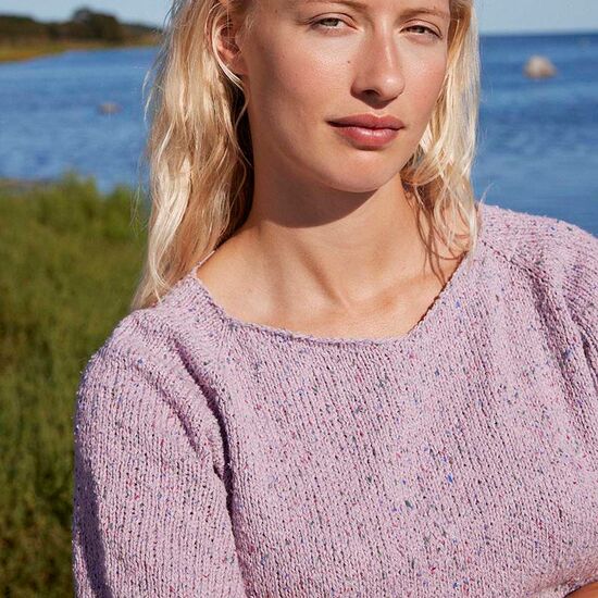 Tweed zomershirt Christine breien - Lang Yarns breipakket | hobbygigant.nlTweed zomershirt Christine breien - Lang Yarns breipakket | hobbygigant.nl