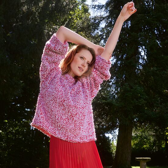 Zomertrui voor dames breien - Lana Grossa breipakket | hobbygigant.nl