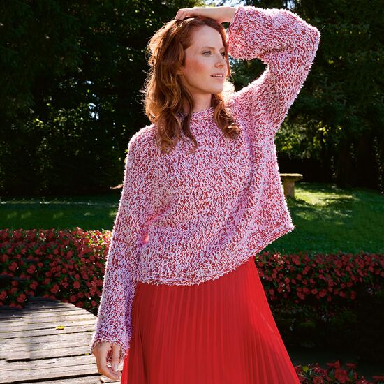 Zomertrui voor dames breien - Lana Grossa breipakket | hobbygigant.nl