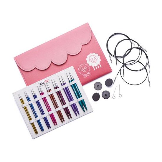 KnitPro 47424 Zing Verwisselbare Deluxe breinaalden - rondbreinaalden set