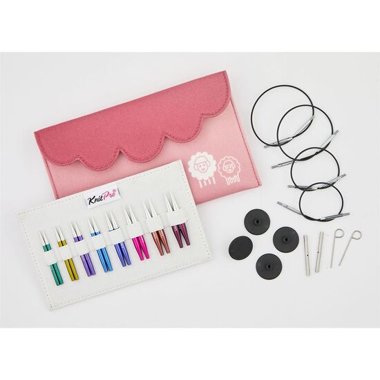 Knitpro 47432 Zing Mini verwisselbare set - rondbreinaalden set