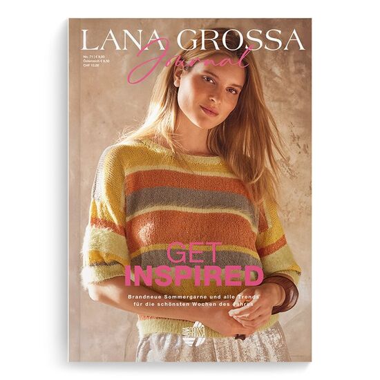 Lana Grossa Journal 71 - Dames patroonboek voor breien en haken | hobbygigant.nl