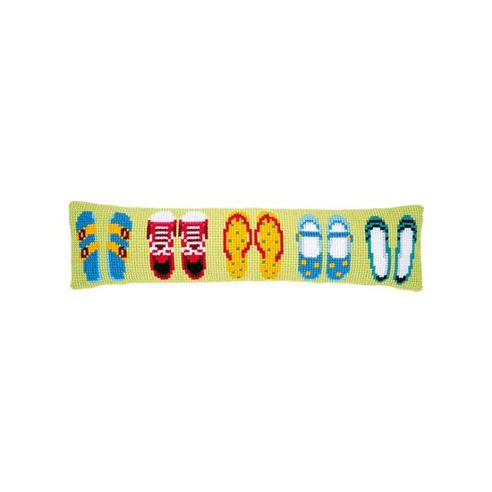 Tochtrol zomerschoenen - Vervaco borduurpakket