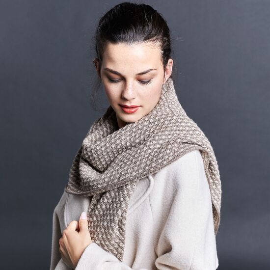 Diagonale sjaal breien voor dames, Kleurnummer: 1, 2 image