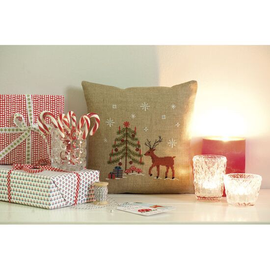 Borduurboekje 151 Coming home for Christmas - Rico Design borduurpatronen Kerst, 10 image