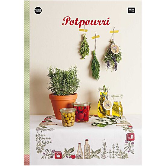 Borduurboekje 150 Potpourri - Rico Design borduurpatronen