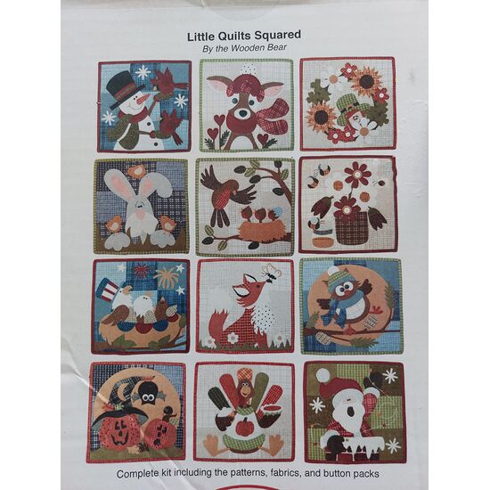 Quilt Little Quilts Squared naaien - Quilt pakket