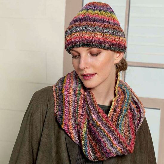 Dames colsjaal breien - Lang Yarns breipatroon