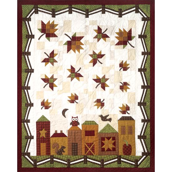 Quilt deken Hometown Harvest naaien - Quilt pakket herfst