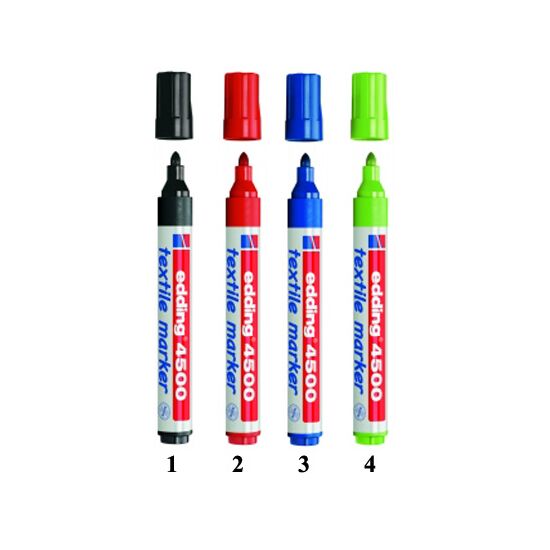 Edding Textielmarker 4 bassisset