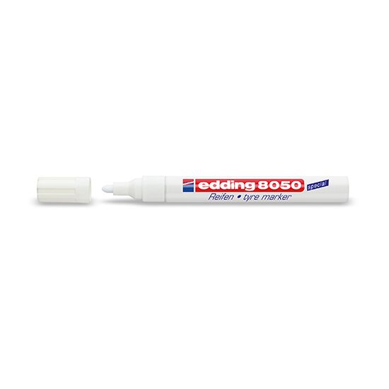 Banden marker van edding