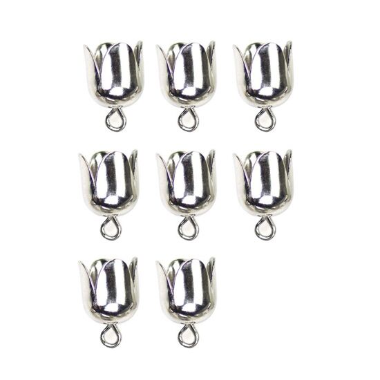 Kumihimo 8 eindkamps 6 mm