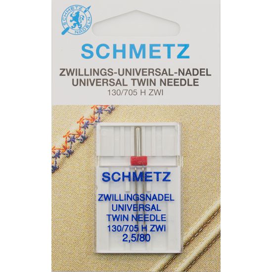 Schmetz - Universal Twin 2,5/80 Naaimachine naald
