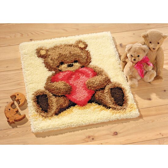 Beertje met hart - Knooppakket Vervaco-HobbyGigant