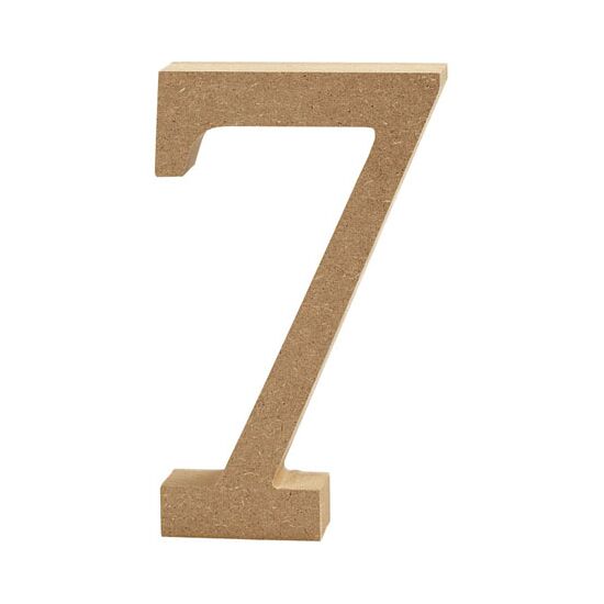 MDF cijfer van Creotime