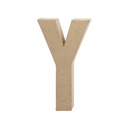 Papier mache / kartonnen letters van Creotime