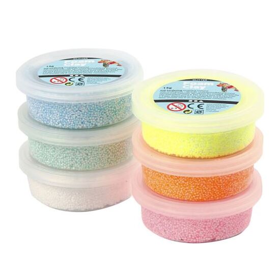 Foam Clay met boetseerklei