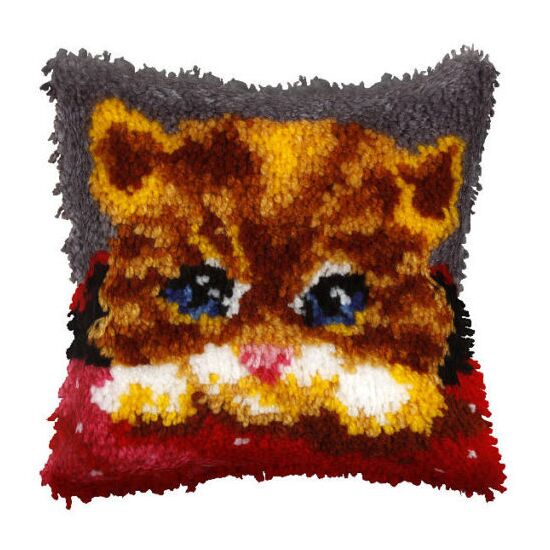 Schattig Katje kleine Knoopkussen - Orchidea knooppakket | HobbyGigant