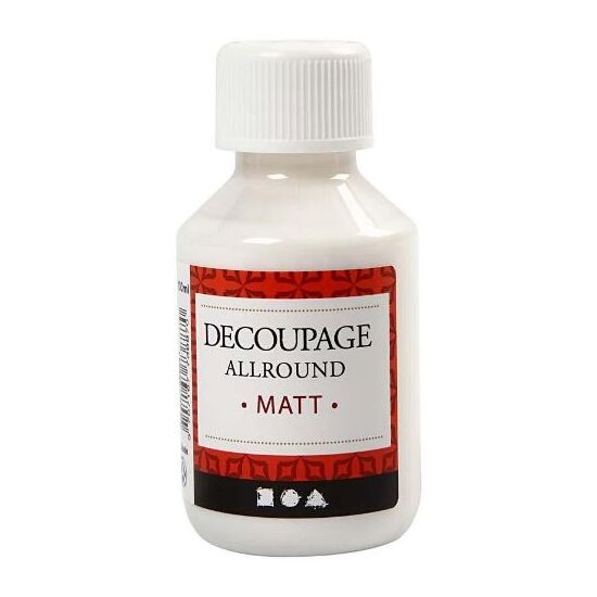 Decoupage lijm Allround Matt 100 ml Creotime | HobbyGigant