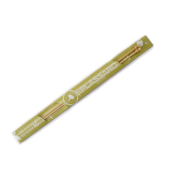 Bamboe breinaalden 4,5 mm met knop - Plassard | HobbyGigant