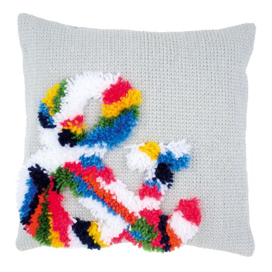 Ampersand knoop- en borduurkussen - Vervaco borduurpakket | HobbyGigant