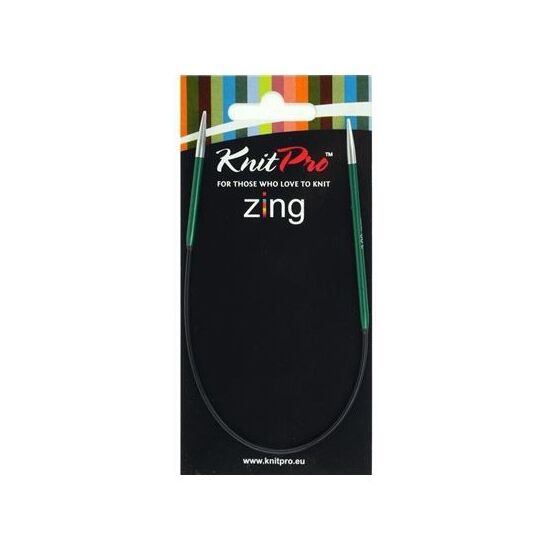 KnitPro Zing 3 mm - korte rondbreinaald 25 cm KnitPro Zing 3 mm - korte rondbreinaald 25 cm