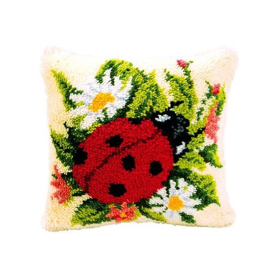 Lieveheersbeestje knoopkussen - Vervaco knooppakket | HobbyGigant