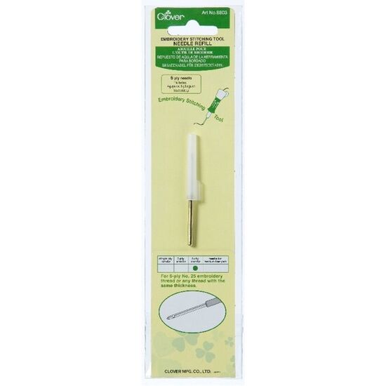 Clover punch naald 6 draads - losse naald