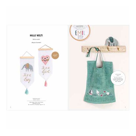 Hello Baby borduurboekje 167 - Rico Design
