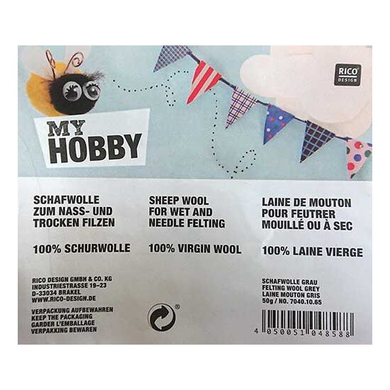 Viltwol groen 62 - Rico Design