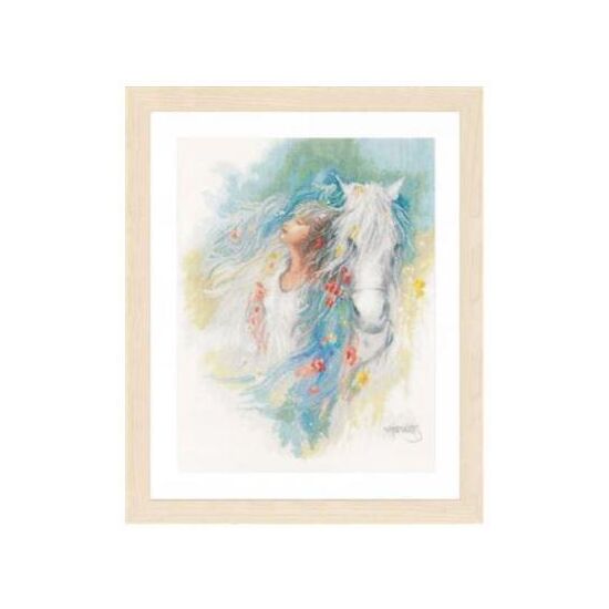 Thoughts - Lanarte Telpatroon Borduurpakket