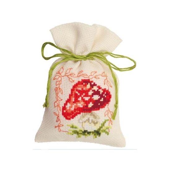 Kruidenzakjes Herfst - set van 3 - Vervaco telpatroon borduurpakket