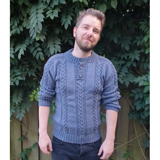 Visserstrui met kabels breien - FairMade breipakket