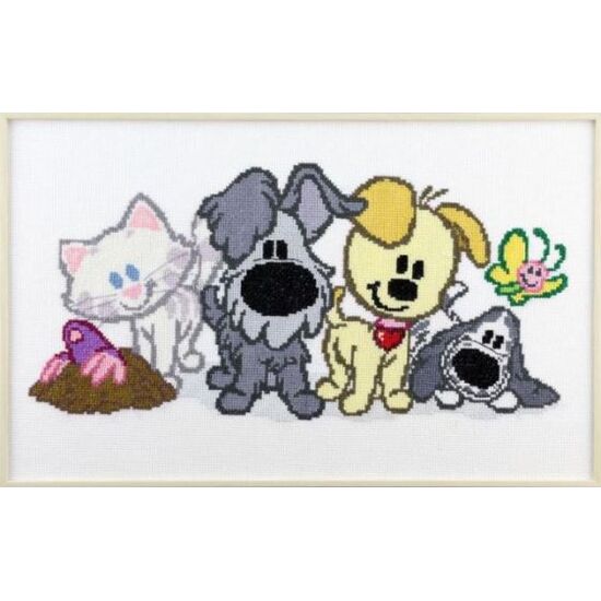 Woezel en Pip en vrienden borduurpakket - Pako 271.045