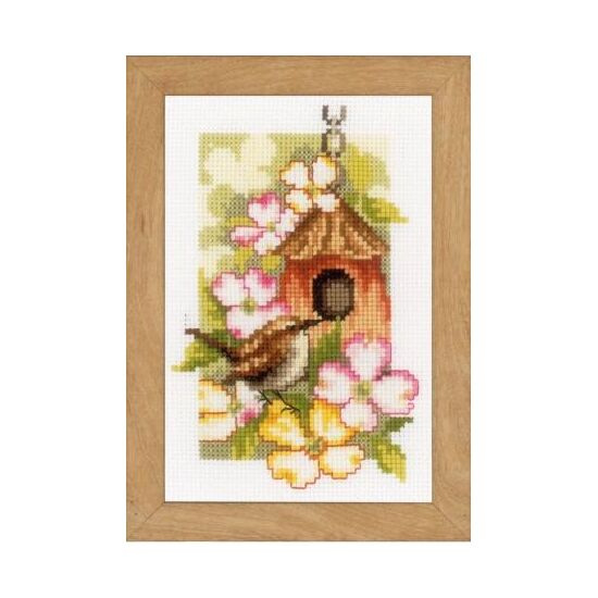 4 Seizoenen miniatuurset borduurpakket - Vervaco Telpatroon - HobbyGigant